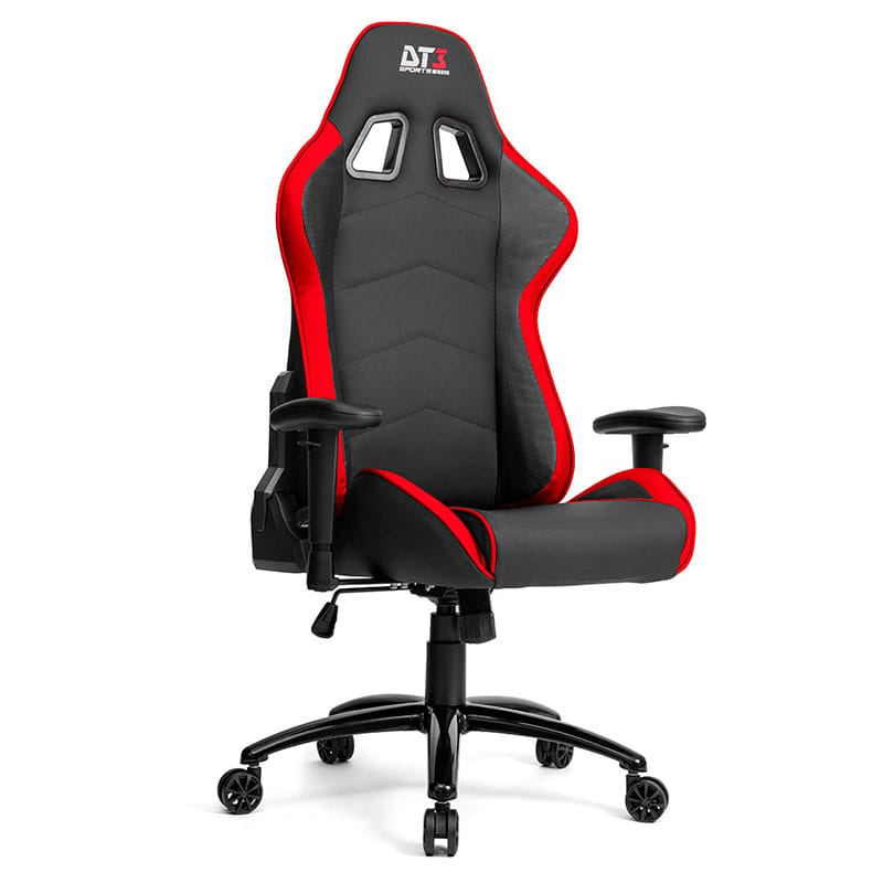 Cadeira Gamer DT3 Sports Jaguar Red Encosto Reclinável de 180º
