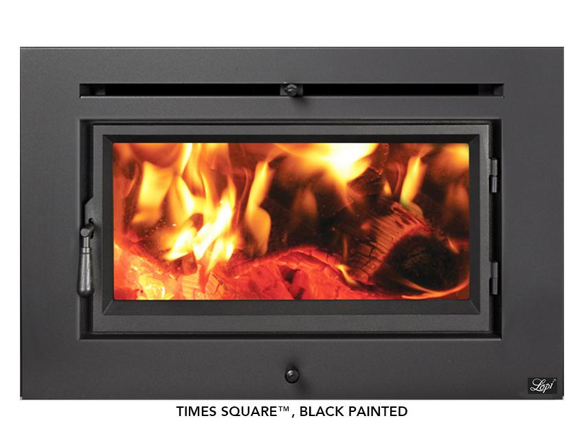 Lopi Medium Flush Wood NexGen-Hybrid™ Rectangular Wood Insert