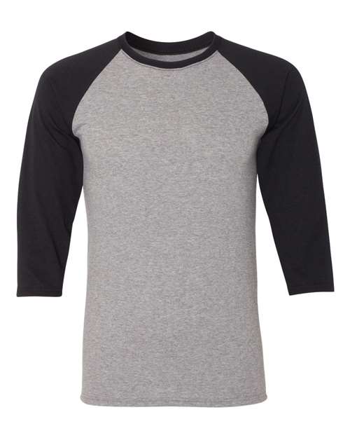 JERZEES 601RR - Unisex Triblend Three-Quarter Raglan Baseball T-Shirt