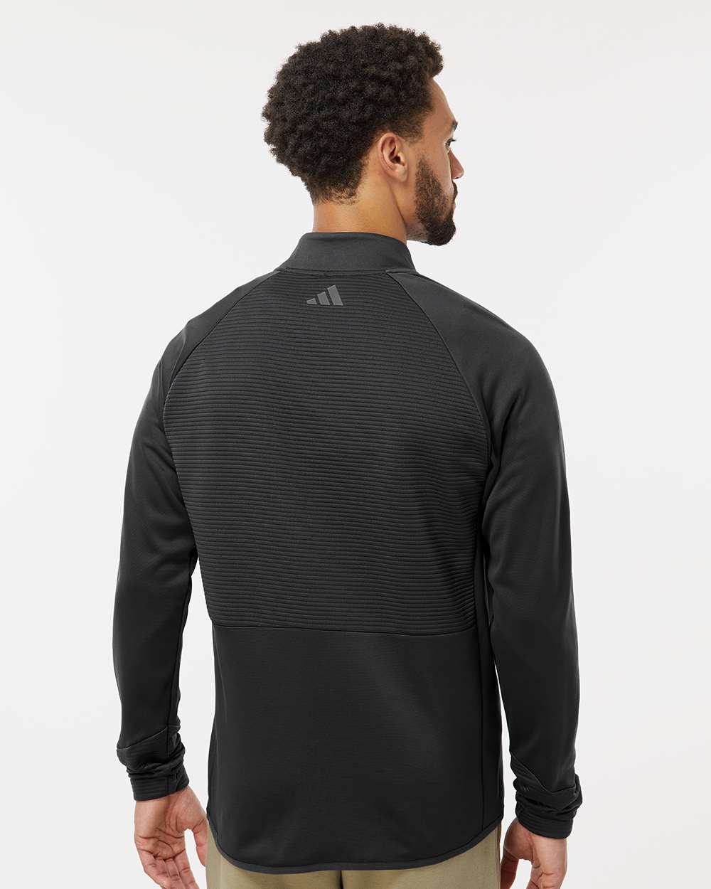 Adidas A587 - Men's Performance Quarter-Zip Pullover