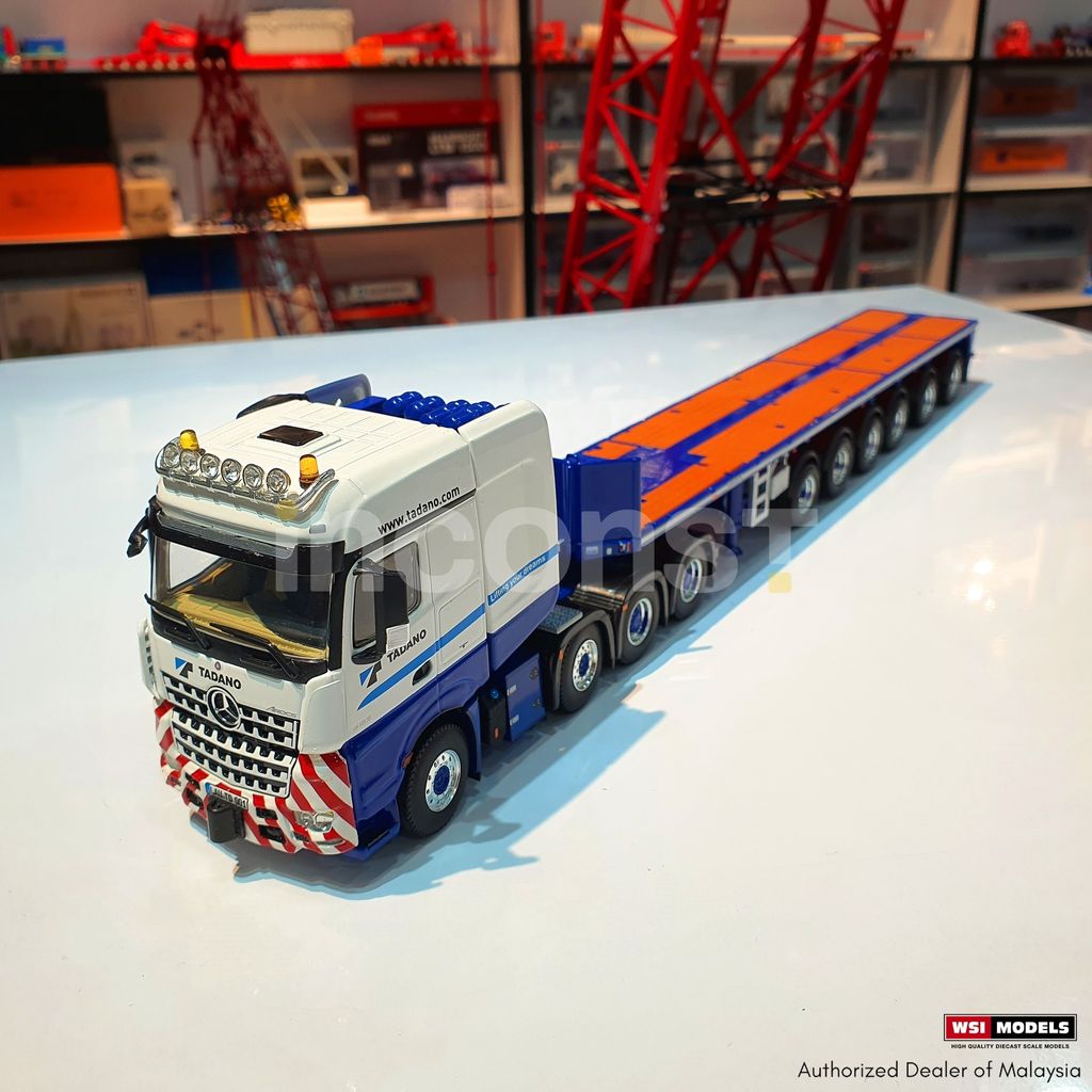 TADANO; MERCEDES BENZ AROCS BIG SPACE 8X4 BALLAST TRAILER - 6 AXLE