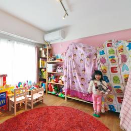 子供部屋2(アンティーク素材×インテリアでつくる70年代アメリカン