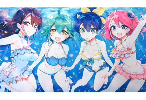 ミッドナイトブルー 柚子シリーズ 駿河屋 -<中古>【遊戯王】プレイマット 水着柚子シリーズ(にじゅ) C94