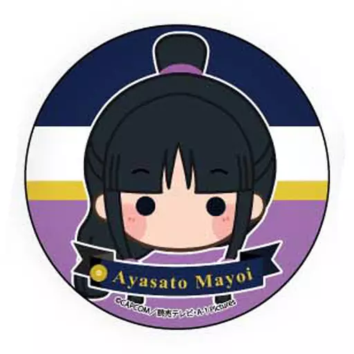 公*o様 逆転裁判　缶バッジ　綾里真宵 逆転裁判 中国限定コラボカフェ 缶バッジ 綾里真宵 - メルカリ