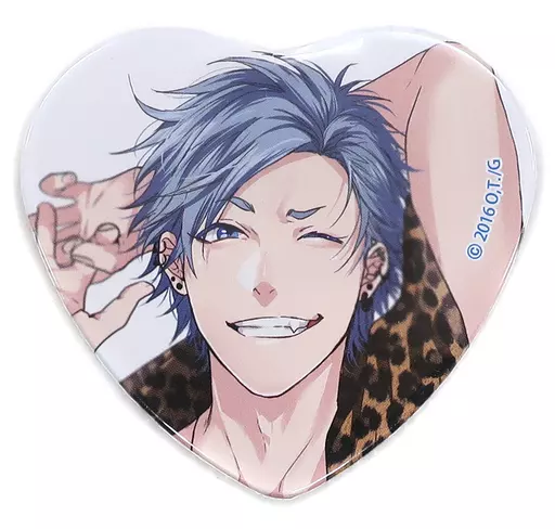 ヤリチン☆ビッチ部　ハート缶バッジ　田村　6個セット 駿河屋 -<中古>田村唯 「ヤリチン☆ビッチ部 ハート型缶バッジ 第2弾