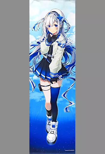 天音かなた　おしおしお　等身大タペストリー　ホロライブ　hololive 駿河屋 -<中古>【バーチャルYouTuber】等身大タペストリー 天音かなた