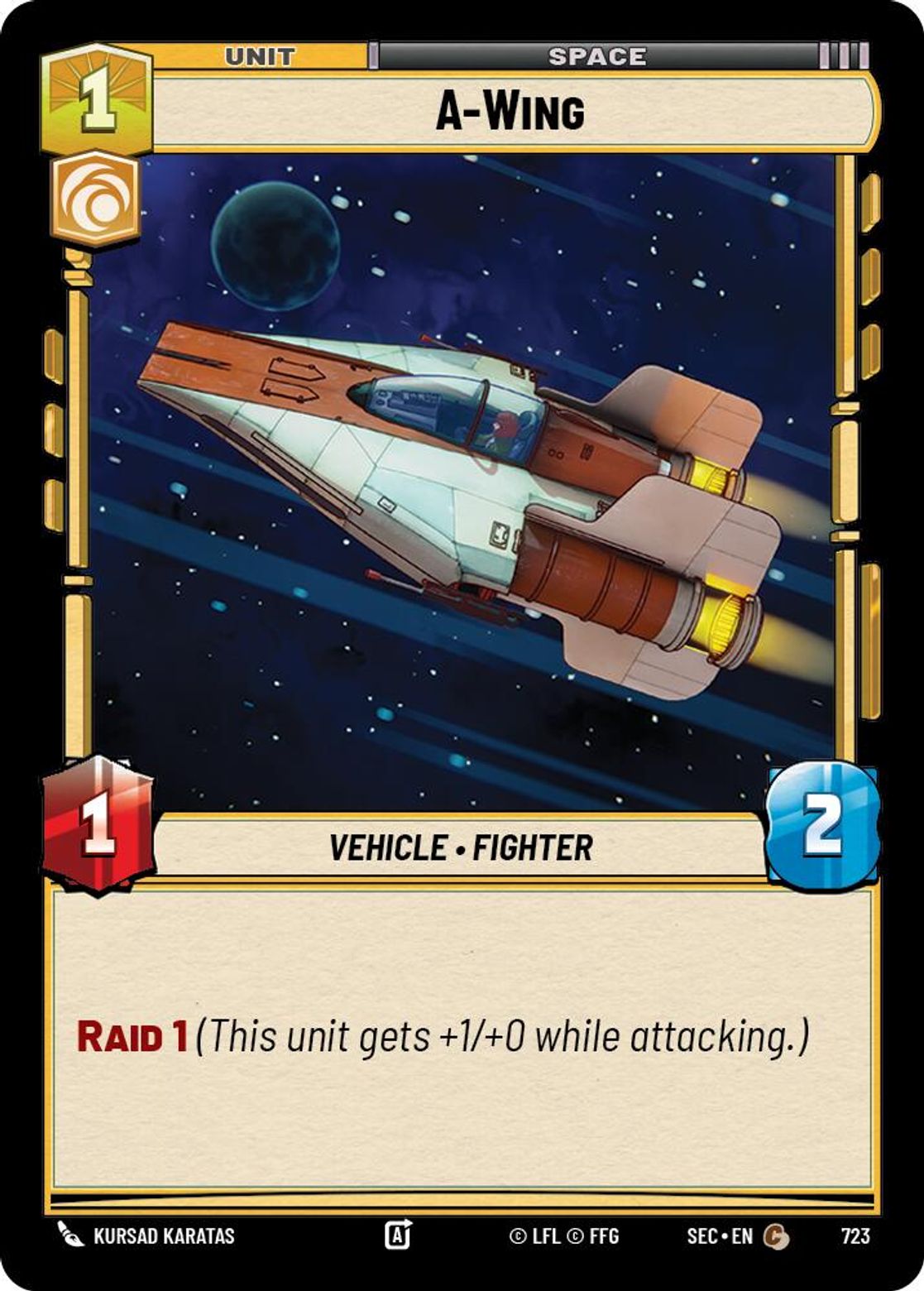 A-Wing - Star Wars Unlimited DB