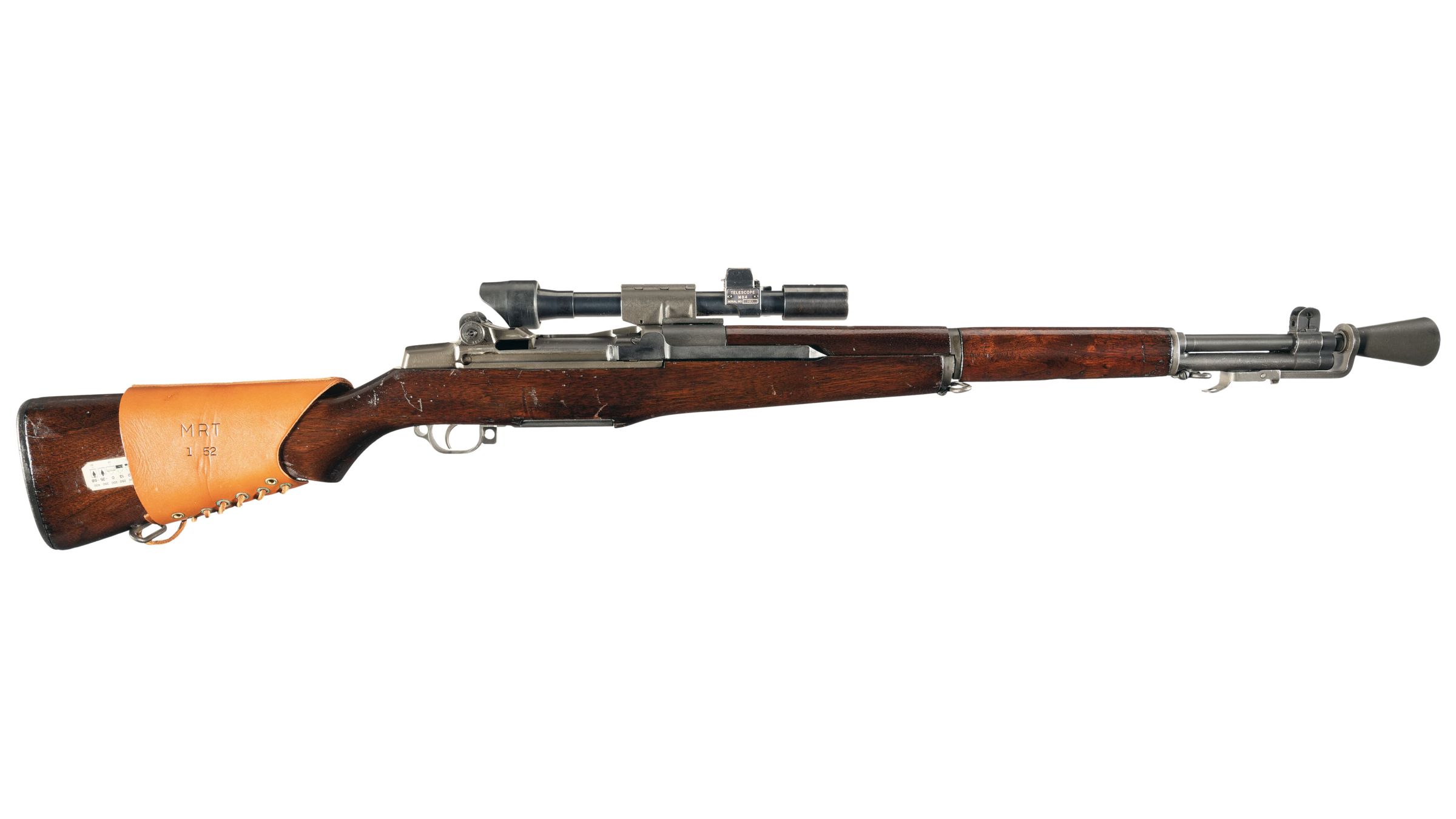 U.S. Springfield M1D Garand Sniper Rifle with Danish Scope | Rock