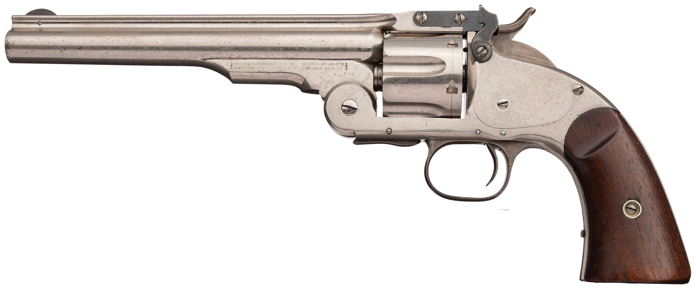 Club Gun Smith & Wesson First Model Schofield Revolver | Rock