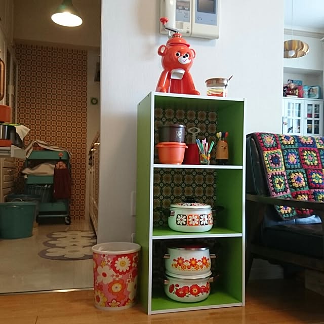 カラーボックス 昭和レトロ部のおすすめ商品とおしゃれな実例