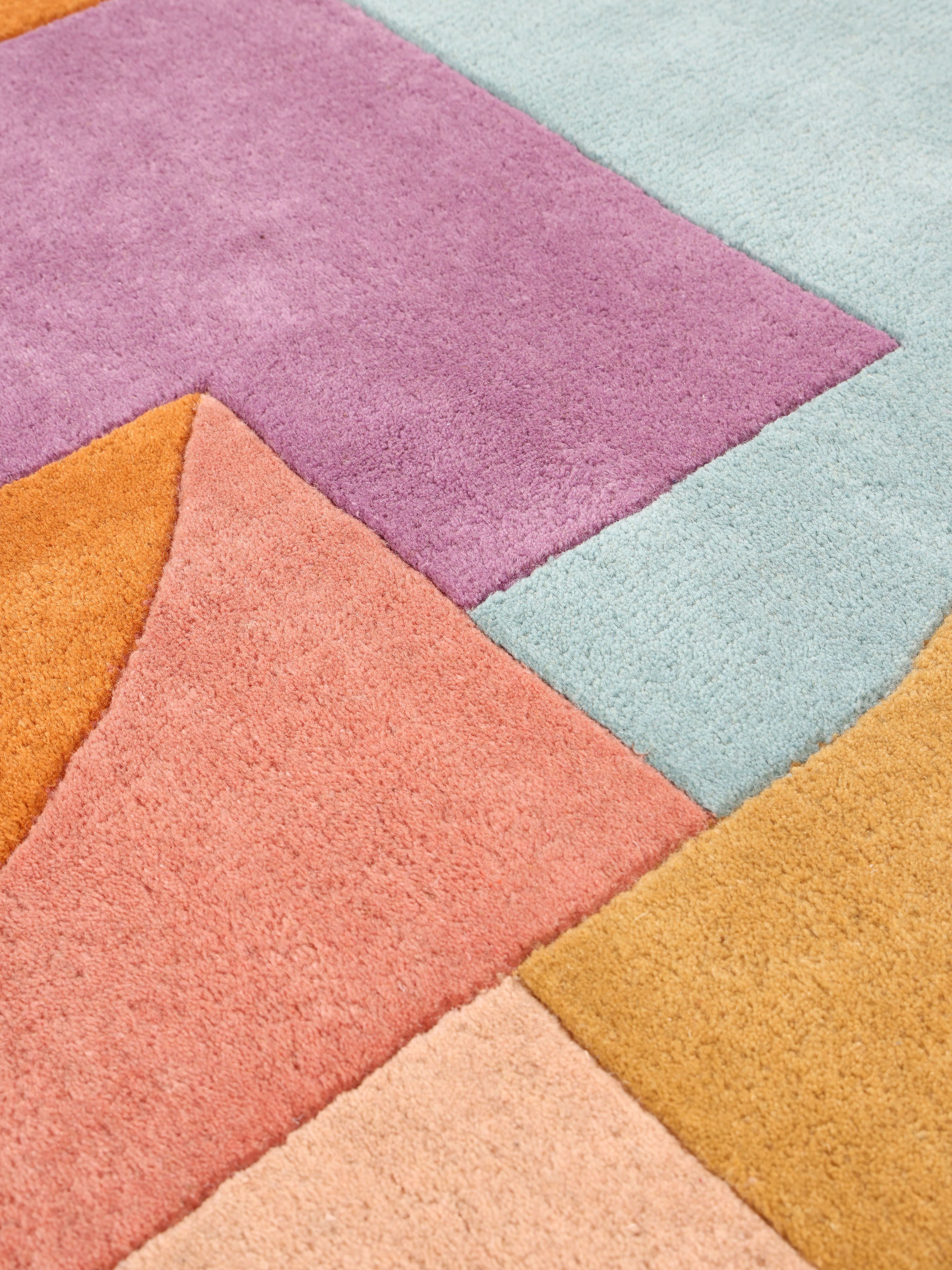 Rugvista premium - Arty - Multicolor 160 x 230 cm Wool Rug - Rugvista