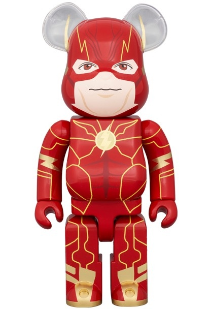 400% Bearbrick - The Flash (DC Comics) by Medicom Toy - Mintyfresh