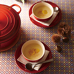 ル・クルーゼ[Le Creuset]のマルチボウル15cm(2個入り)チェリーレッド