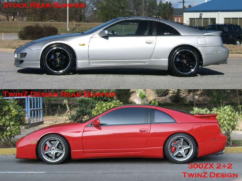 TwinZ Design Z32 4 Seater Type II Rear Bumper