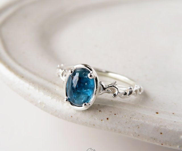 カイヤナイト リング / Gem and Botanical Kyanite Ring 0 NATSU WORKS