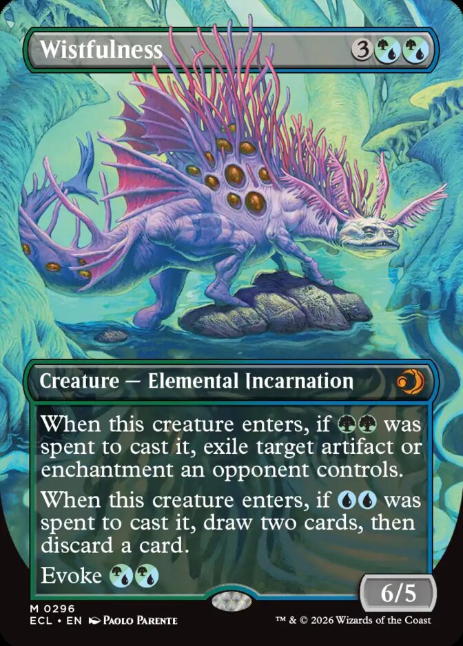 Wistfulness-borderless, Lorwyn Eclipsed:Foil (ECL) Price History