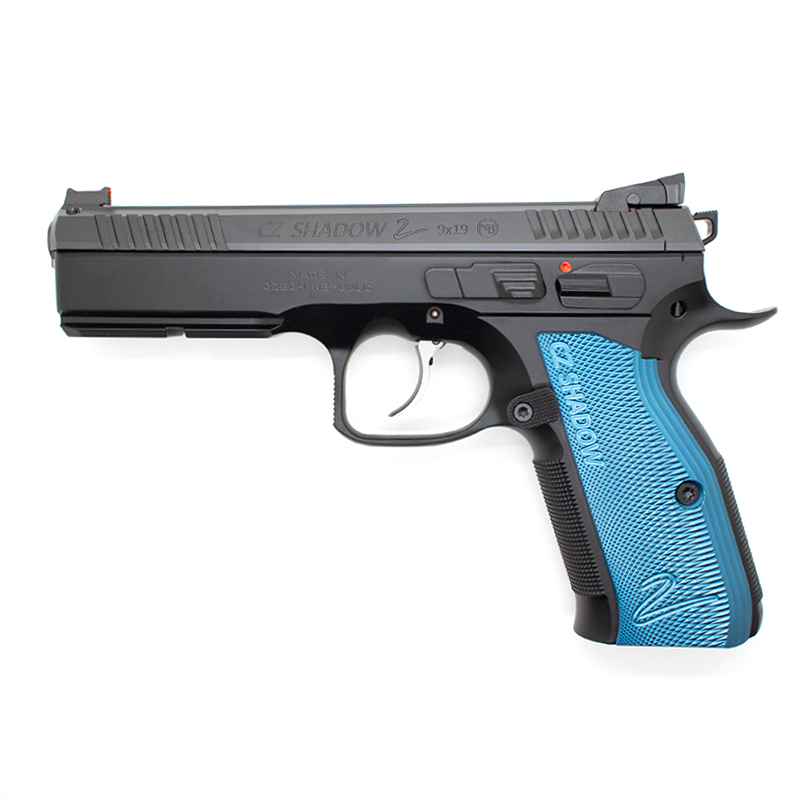 CZ Shadow 2 - Black / Blue - Cajun Gun Works
