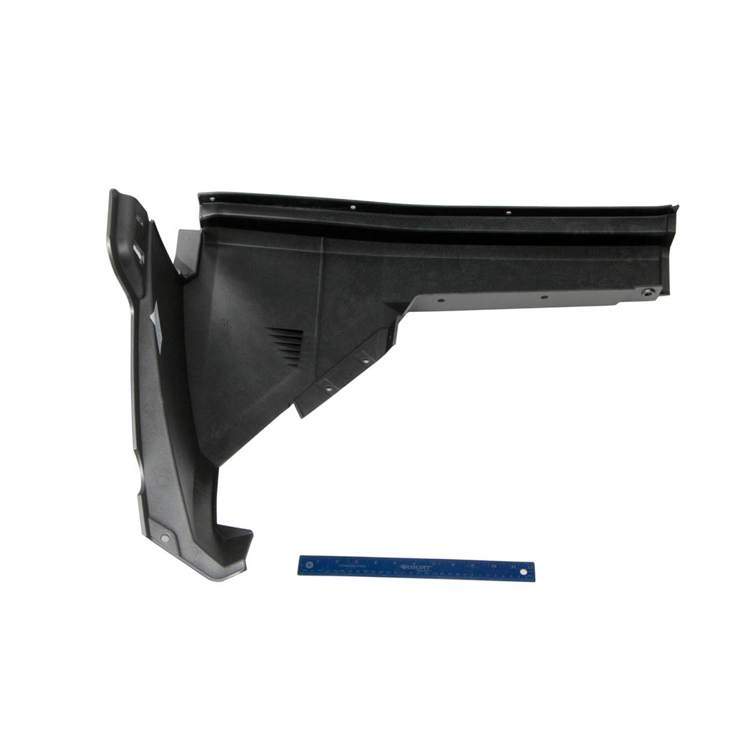 Fender Flair, Front, Left Side, Gloss Black, Part 5439772-070