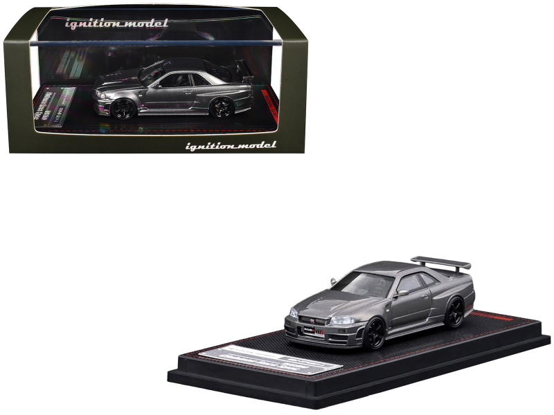 Nissan Skyline GT-R BNR34 Nismo CRS RHD Right Hand Drive Gray