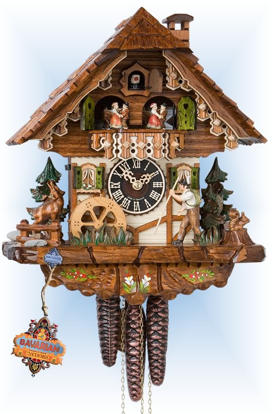 Cuckoo Clock 6752T Happy Wanderer | by Hones | On Sale