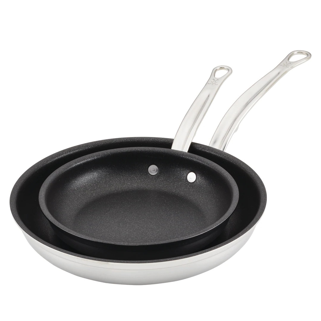 Hestan ProBond Forged Stainless Steel Nonstick 8.5 and 11 inch Fry