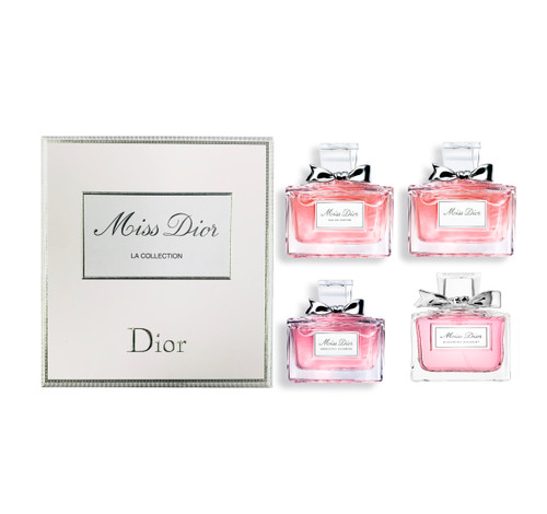 MISS DIOR 4 PCS MINI SET: MISS DIOR 5 ML EAU DE PARFUM + MISS DIOR