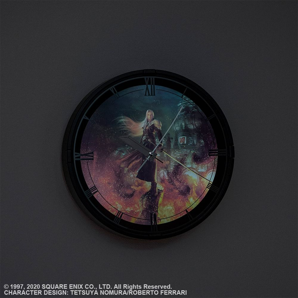 FINAL FANTASY VII REMAKE MELODY CLOCK SEPHIROTH MODEL | SQUARE