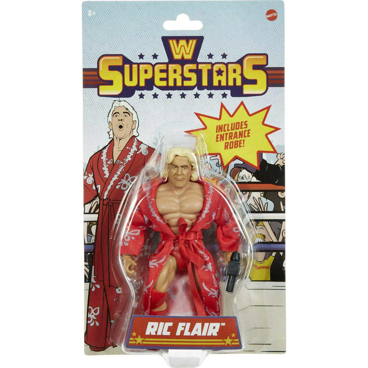Mattel WWE Wrestling Retro Superstars Ric Flair Action Figure
