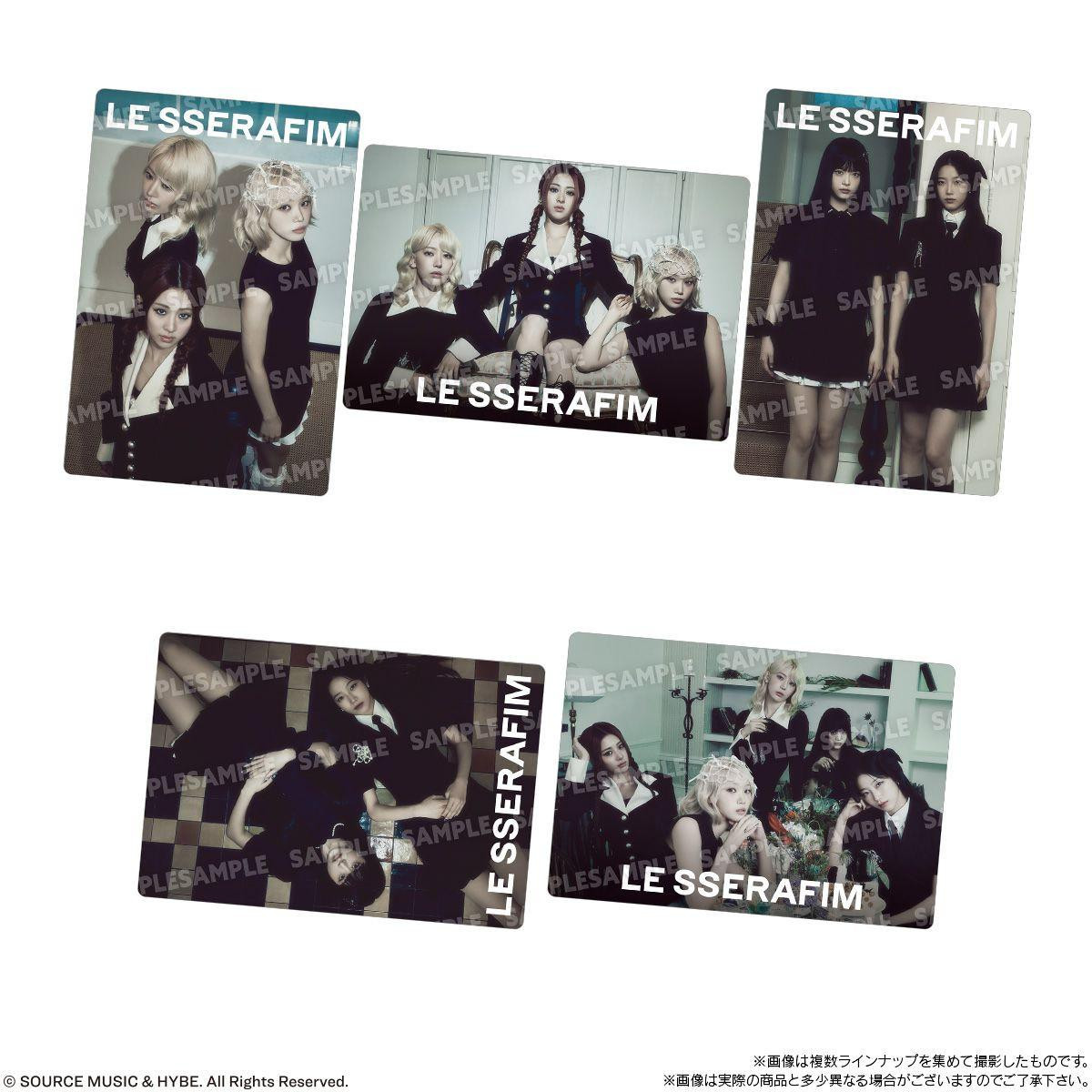 LE SSERAFIM Card Collection 20pcs Box