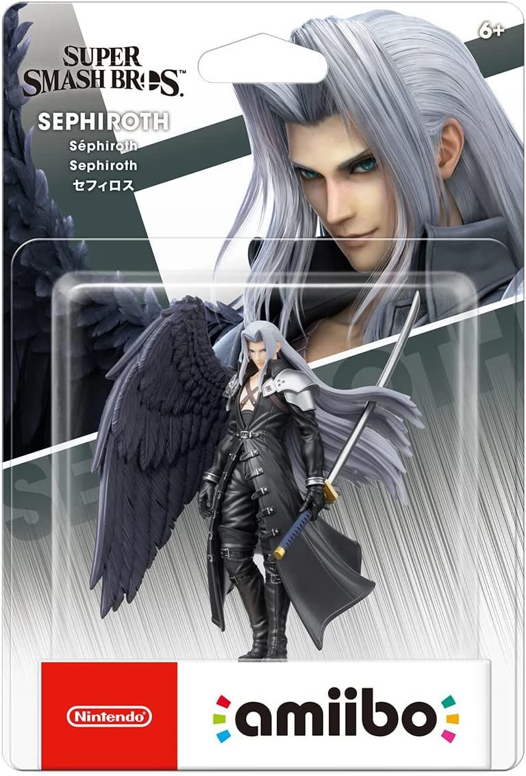amiibo Super Smash Bros. Series Sephiroth Figure (Final Fantasy)
