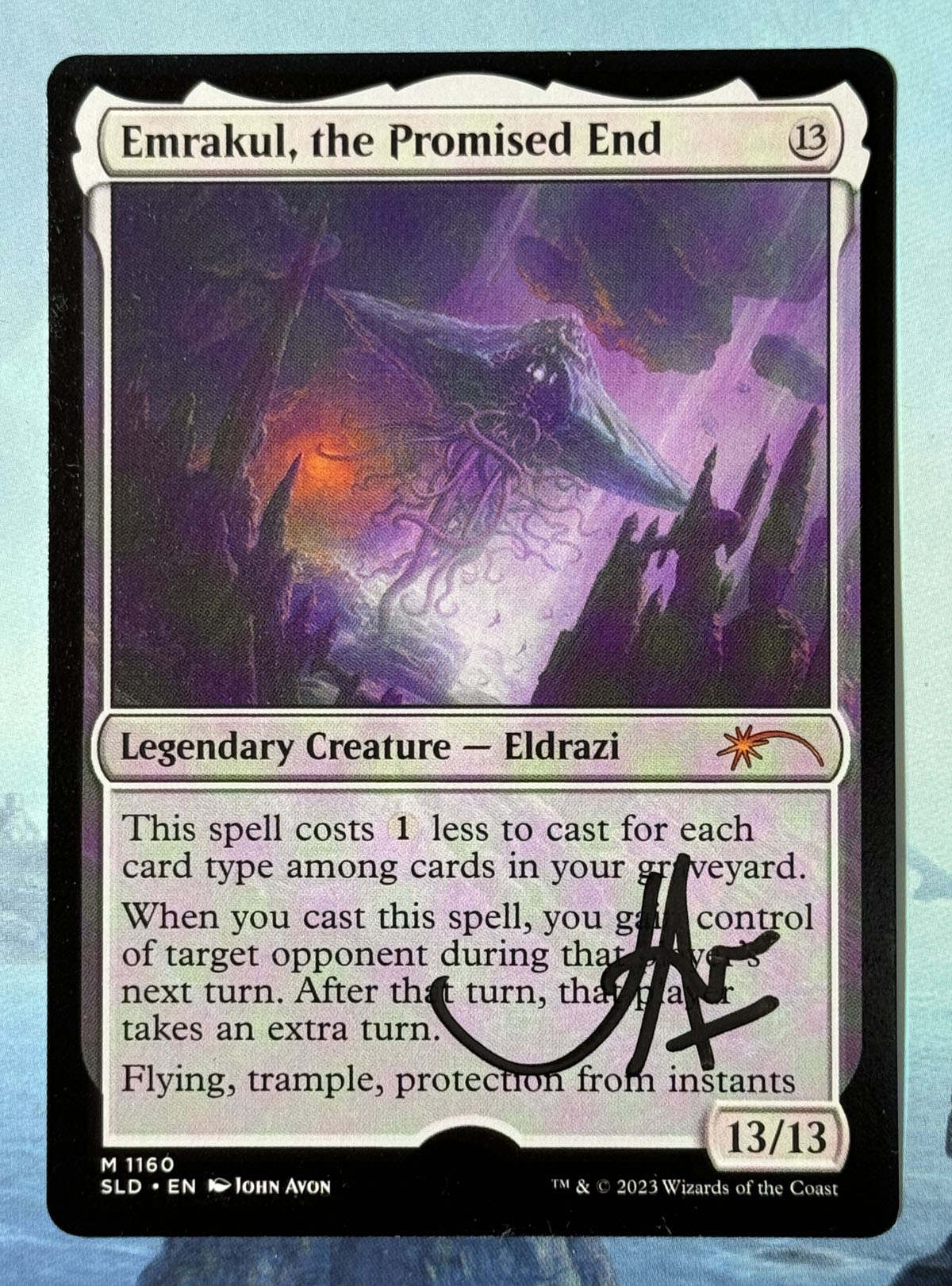 Emrakul, the Promised End (Secret Lair) non-foil Artist Proof