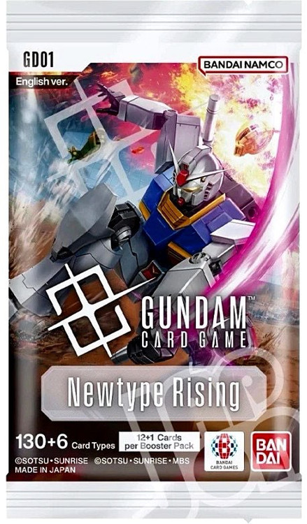 Gundam Trading Card Game Newtype Rising Booster Pack GD-01 12