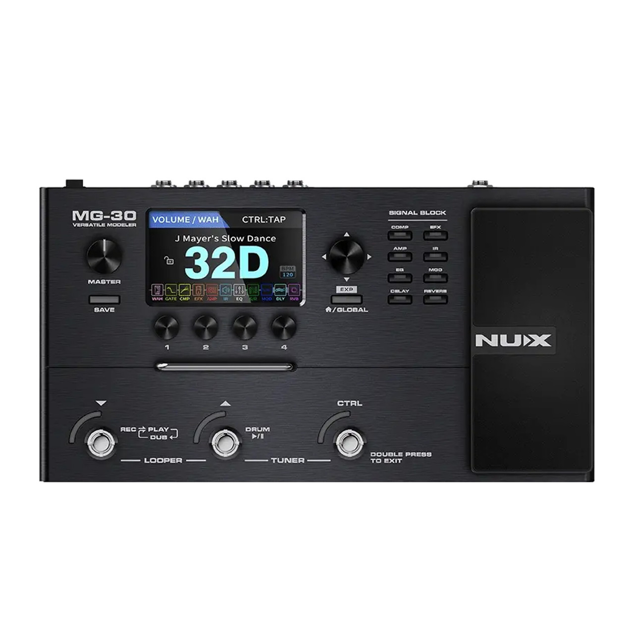 NUX MG-30 Deluxe Micro Guitar Processor - Ted Brown Music Company
