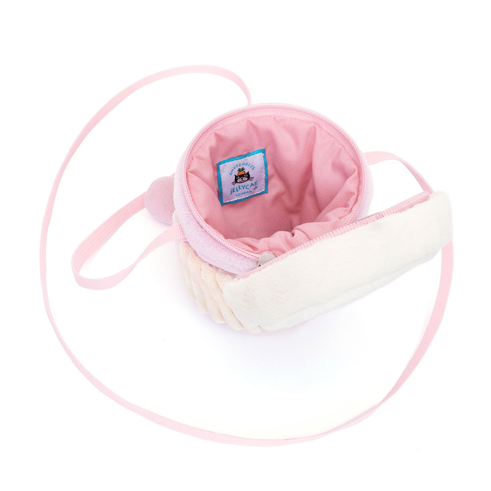 Amuseables Coffee-To-Go Pink Bag - Official Jellycat