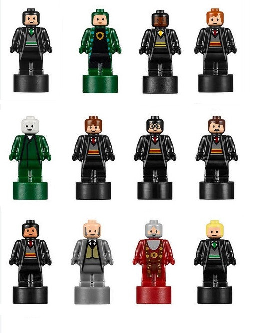 LEGO® Harry Potter: Set of 12 Microfigs from Hogwarts Castle