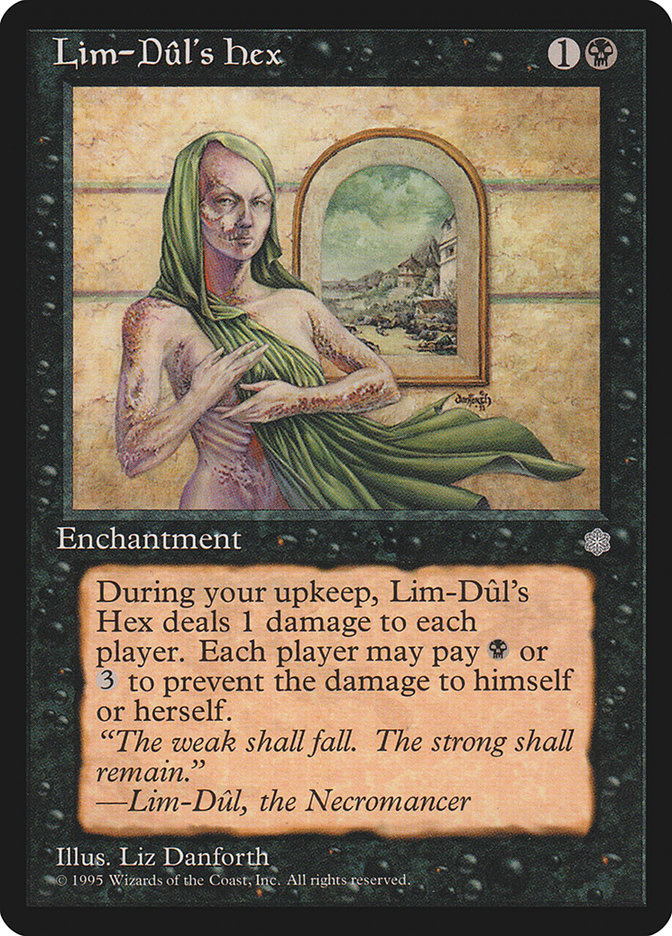 MTG Oath of Lim-Dûl 英語版 アーティストプルーフ ICE