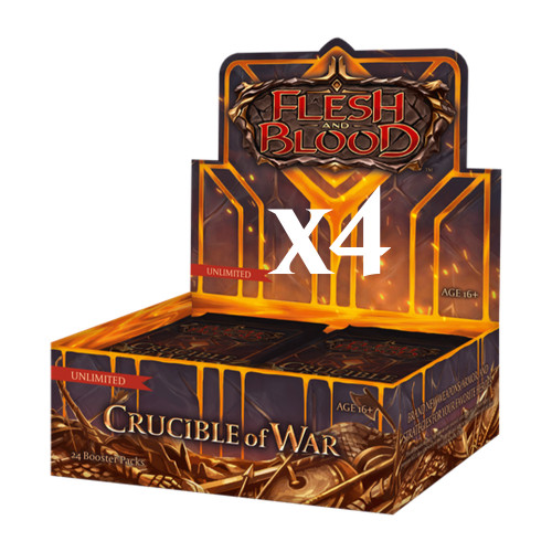 Flesh and Blood - Welcome to Rathe (Unlimited) Booster Case (4