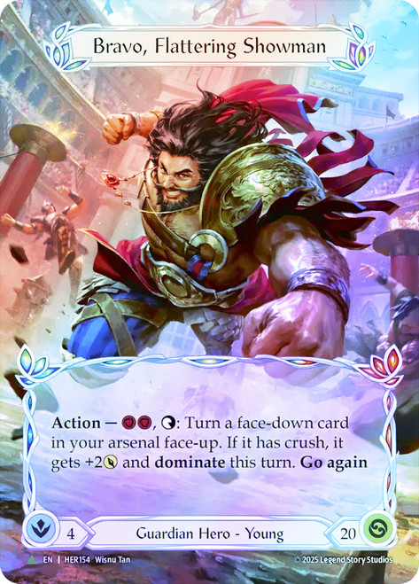 Bravo, Flattering Showman (Skirmish) | Promotional Cards | Star