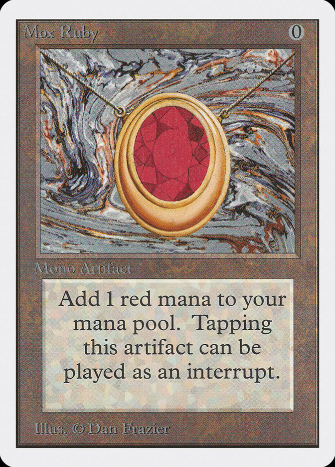 Mox Ruby | Unlimited Edition | Star City Games