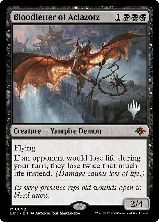 Bloodletter of Aclazotz (Promo Pack) (The Lost Caverns of Ixalan
