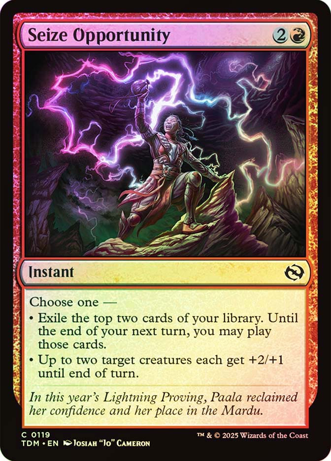 Seize Opportunity | Tarkir: Dragonstorm | Star City Games