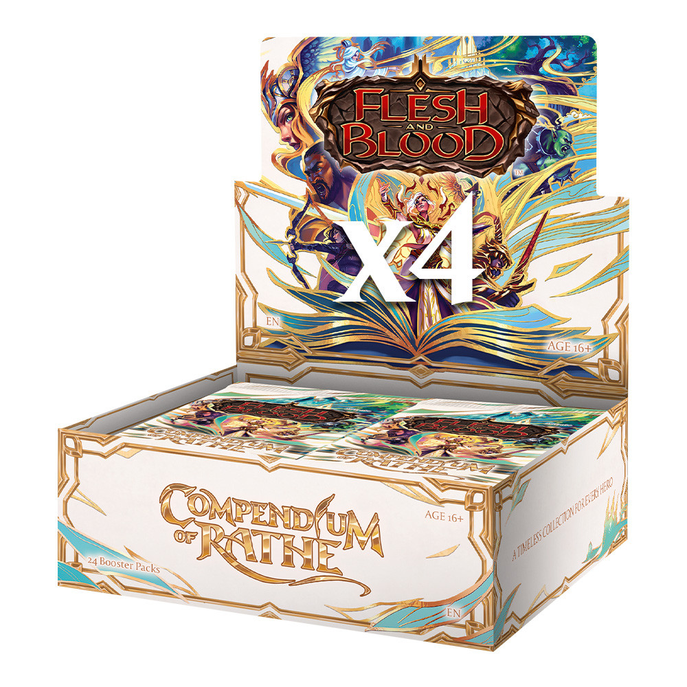 Flesh and Blood - Compendium of Rathe Booster Case (4 Boxes