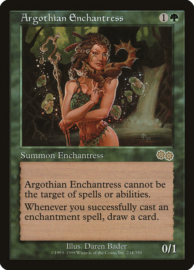 Argothian Enchantress | Urza's Saga | Star City Games