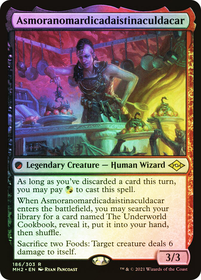 MTG FOIL Asmoranomardicadaistinaculdacar - Modern Horizons 2 #186