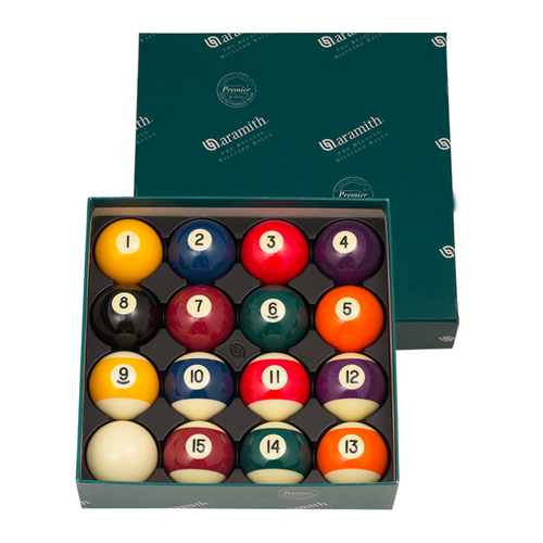 Aramith Black 5 & 13 Classic Orange Set