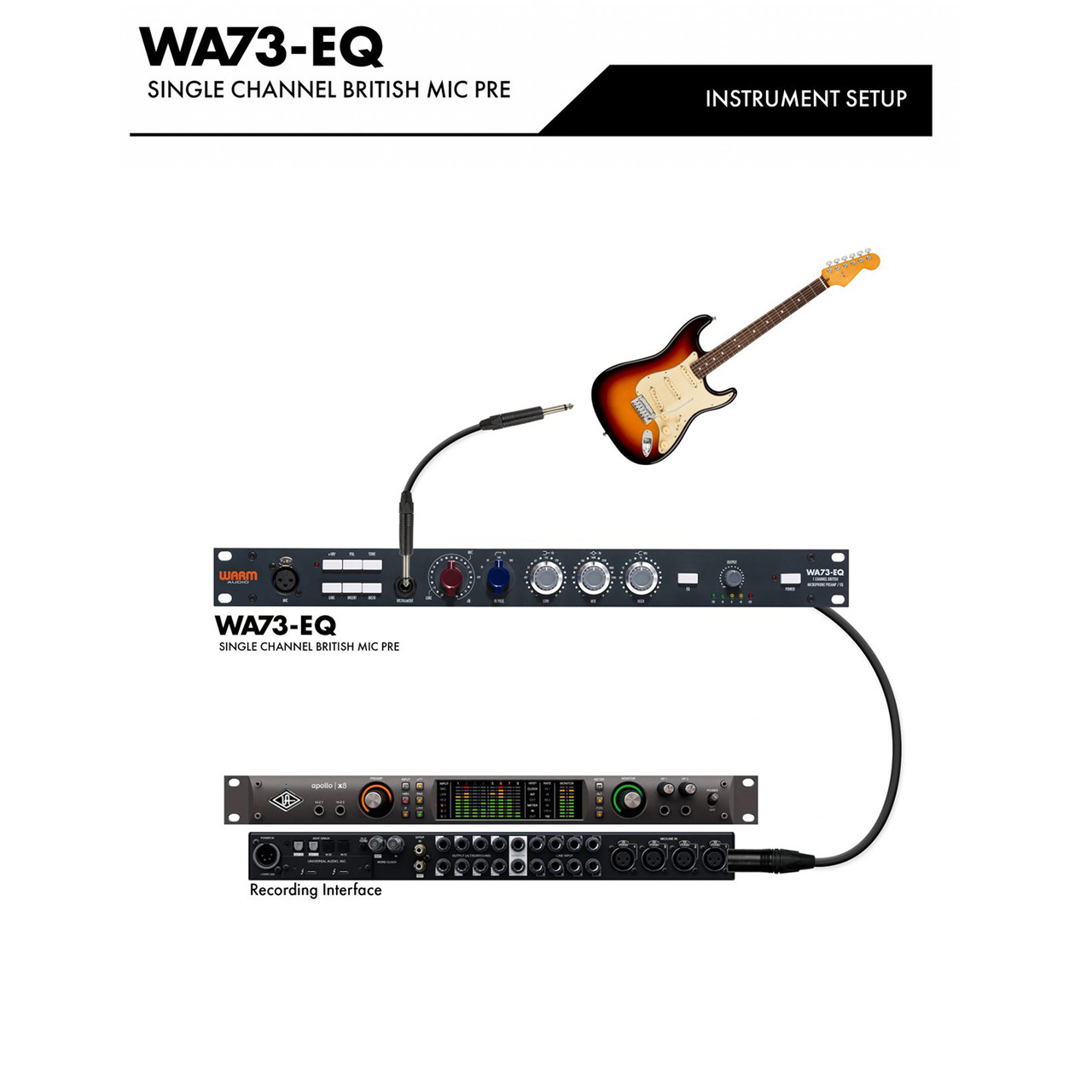 Warm Audio WA73-EQ Microphone Preamp & EQ | FrontEndAudio.com