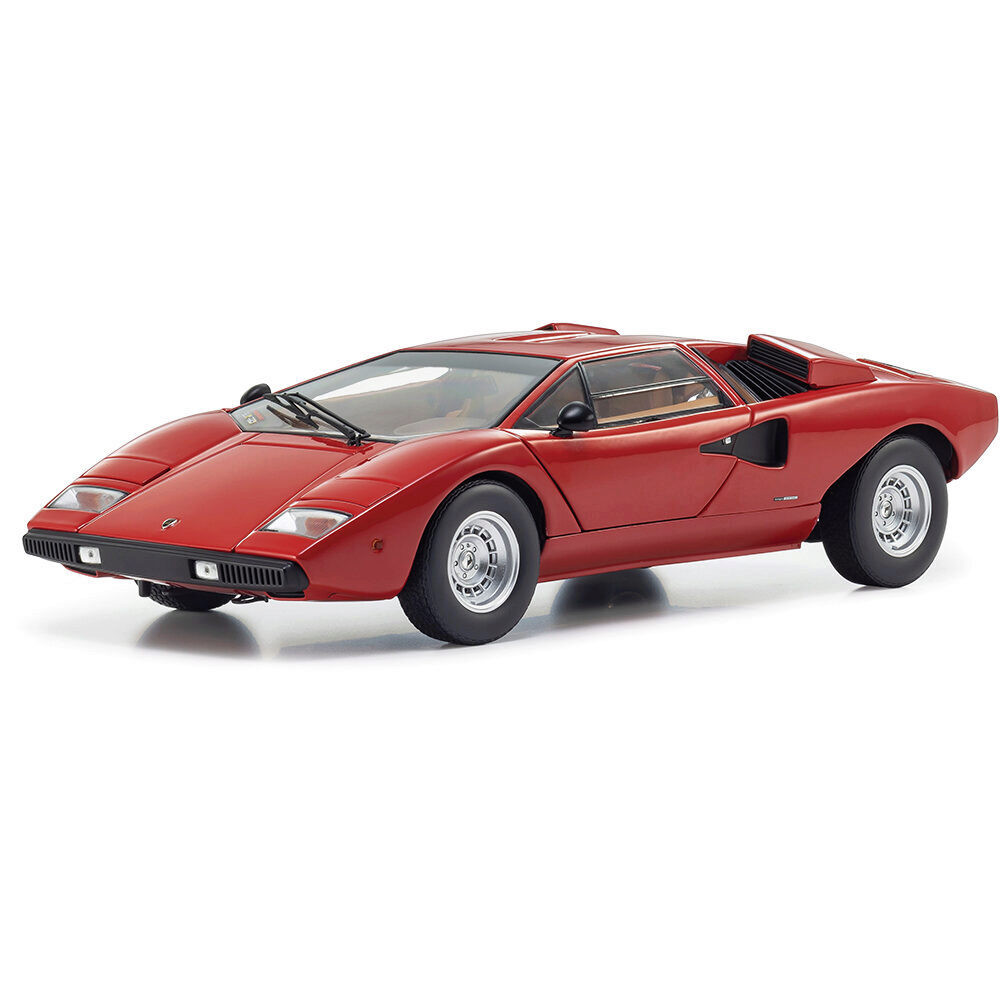 Lamborghini Countach LP 400 - Red 1:18 Scale | Collectable Diecast