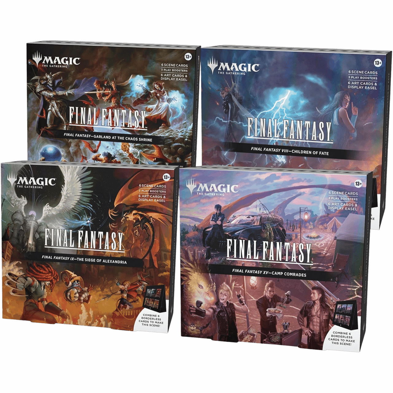 Magic: The Gathering - Final Fantasy - Scene Box (Set of 4) - Game