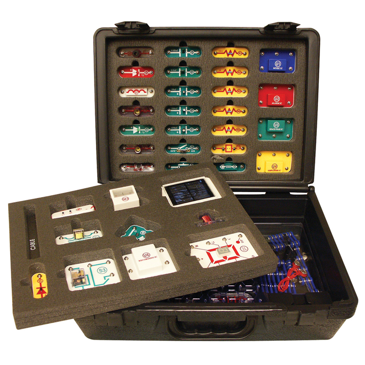 Snap Circuits Extreme 750 Educational Kit & Case | STEM Kids