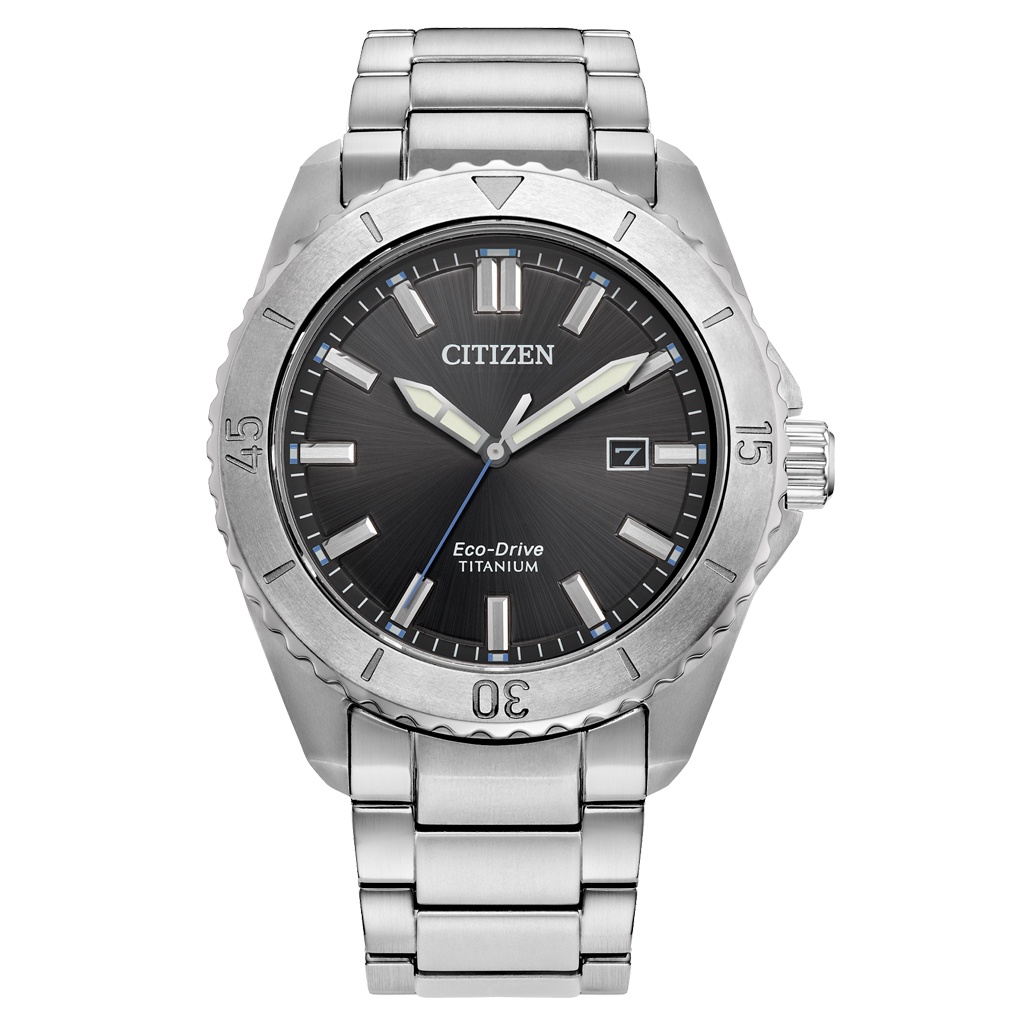 Citizen Brycen Super Titanium Black Sunray Dial #AW1840-50E